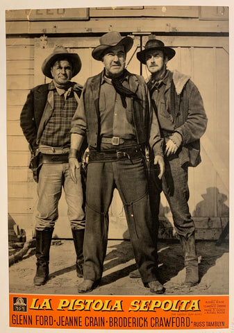 Link to  La Pistola Sepolta (The Fastest Gun Alive) Film PosterFrance, c.1956  Product