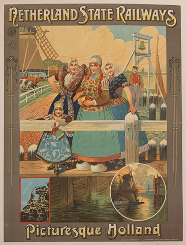 Link to  Netherland State Railways ✓Belgium, C. 1909  Product