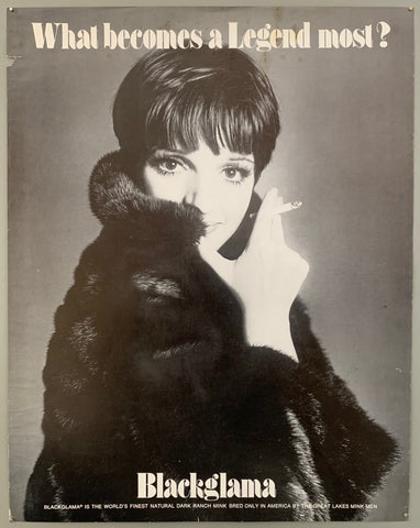 Link to What Becomes a Legend Most? Liza Minnelli Blackglama PosterU.S.A., c. 1974 Product