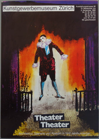Link to Kunstgewerbemuseum Zurich - Theater TheaterSwitzerland 1980 Product