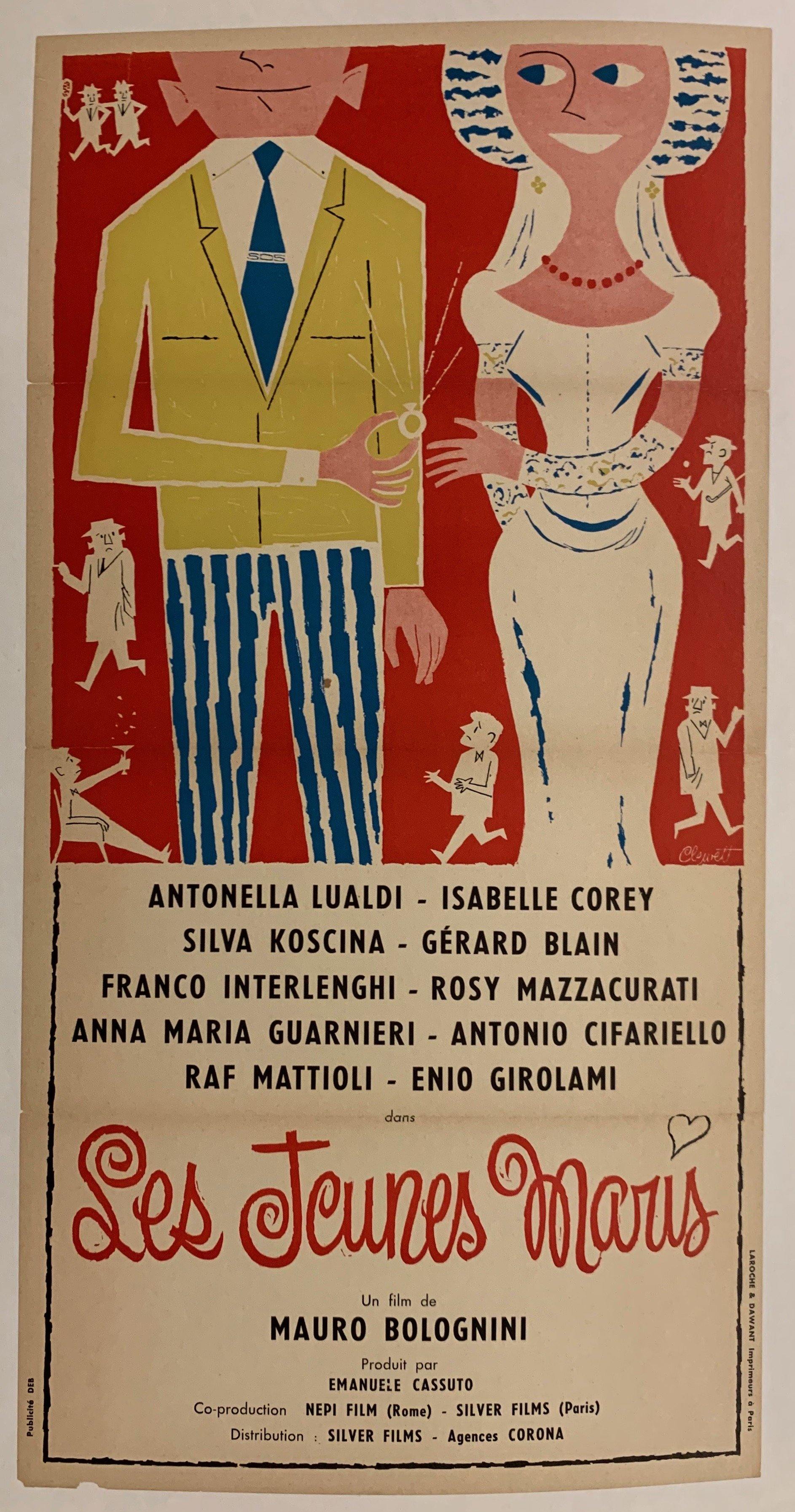Les Jeunes Maris - Poster Museum