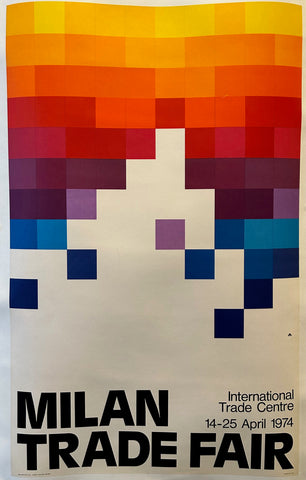 Link to  Milan Trade Fair 1974 Poster ✓Italy, 1974  Product