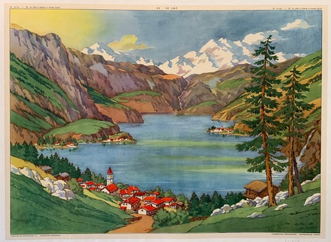 Link to Tableaux de Géographie - Collection Rossignol (Lake)France, C. 1950 Product