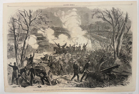 Link to Harper's Weekly 'Battle of Pittsburg Landing' IllustrationU.S.A., 1862 Product