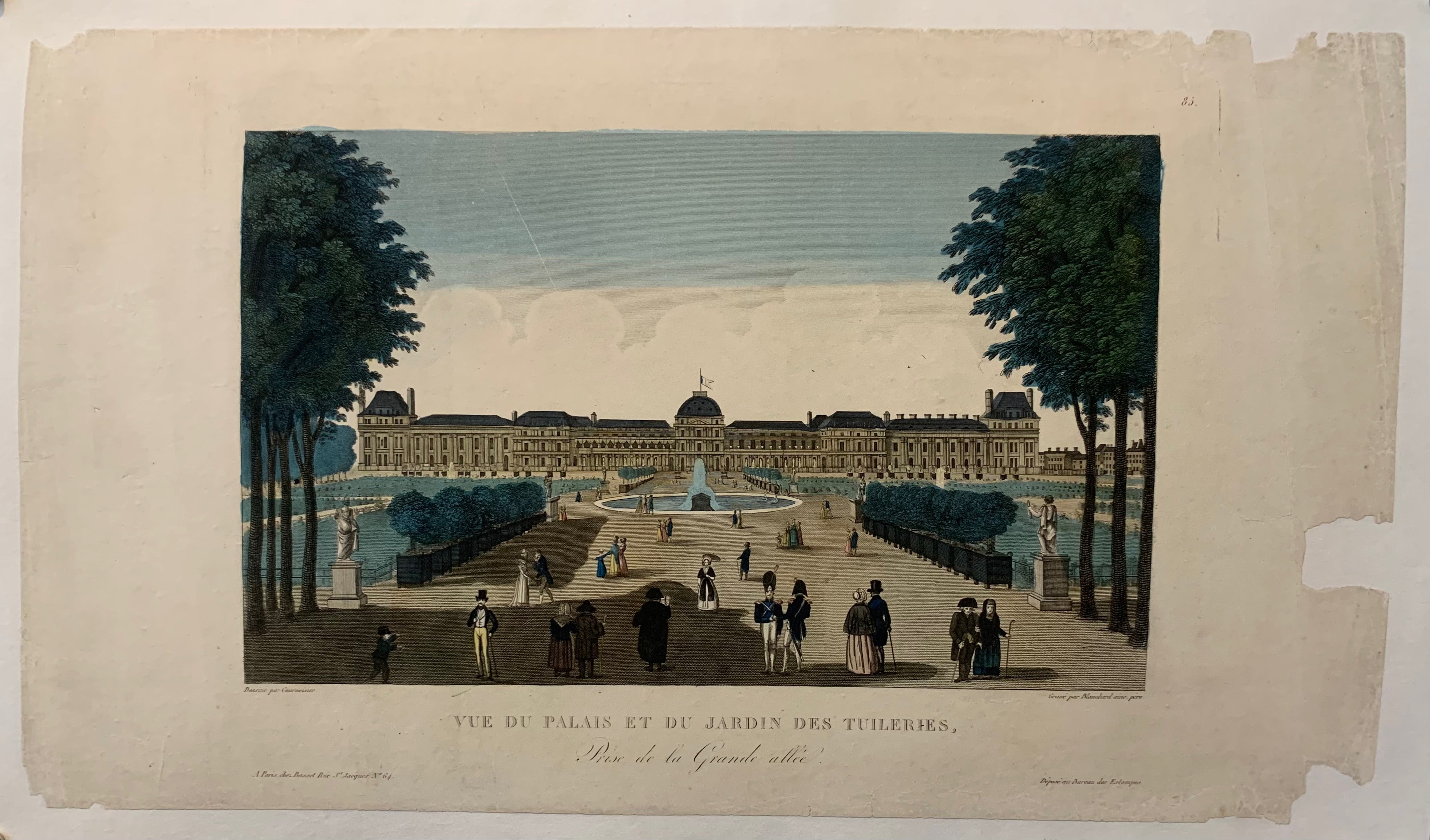 Palais et du Jardin des Tuileries Zograscope