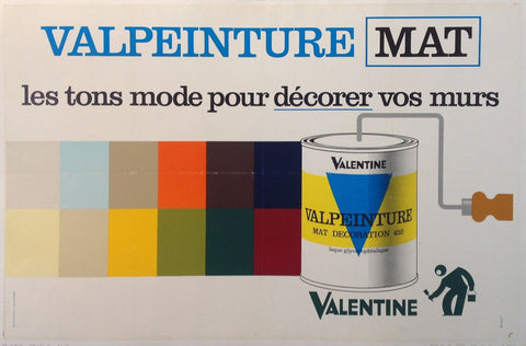 Link to Valpeinture Mat les tons mode pour decorer vos mursFrance, C. 1960 Product