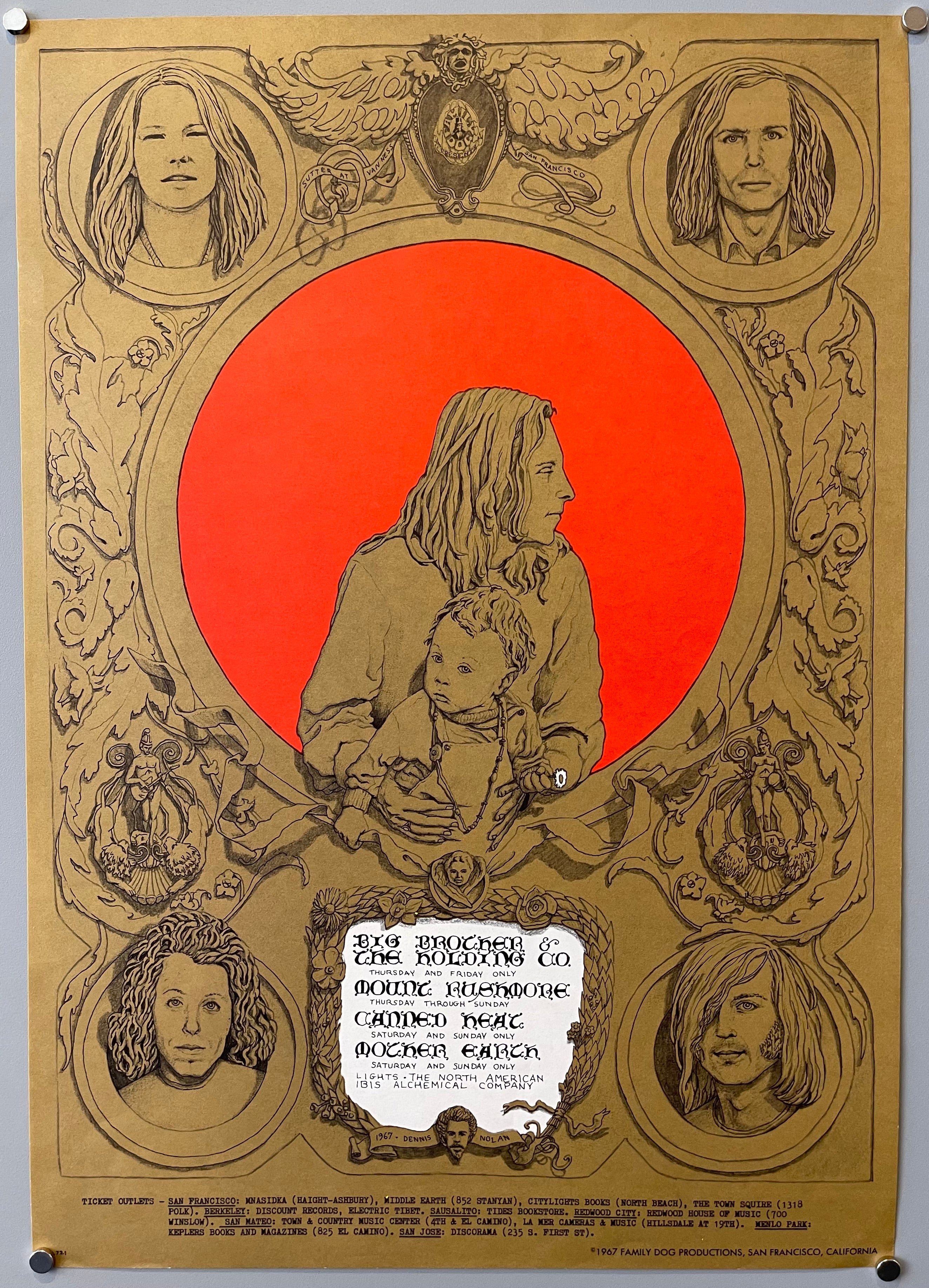 Big Brother & the Holding Co. Poster