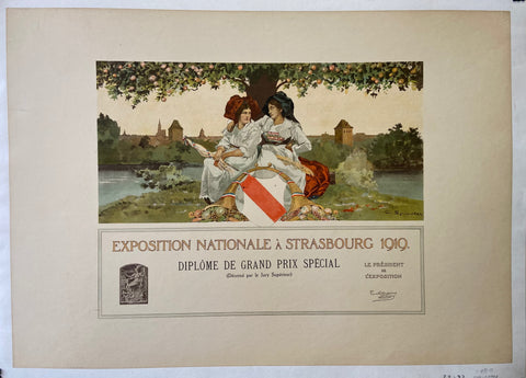 Link to Exposition Nationale a Strasbourg 1919 PosterFrance, 1919 Product