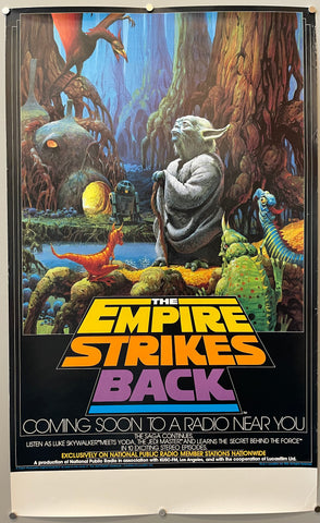 The Empire Strikes Back Coming Soon to a Radio Near You Poster