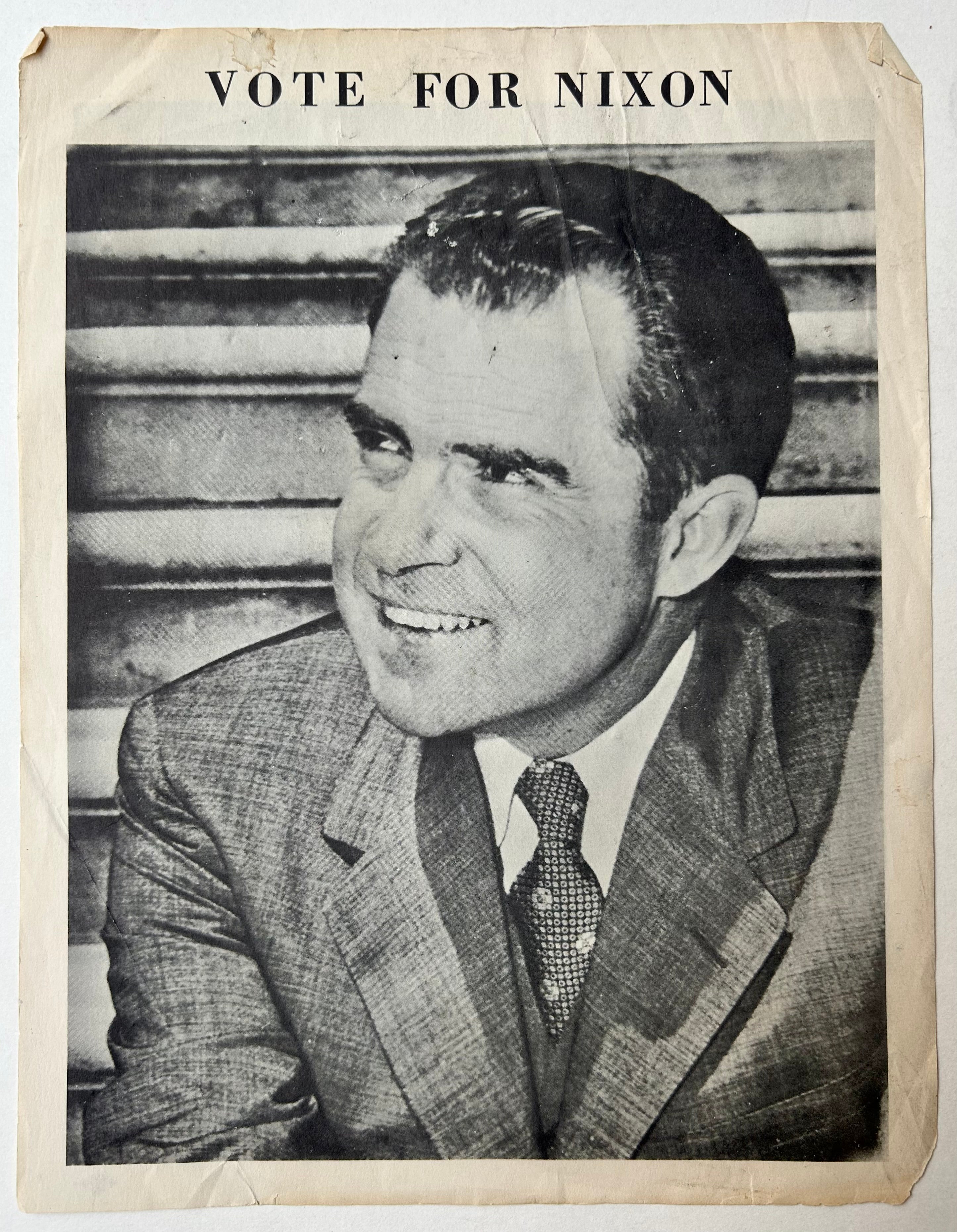 Vote for Nixon Flyer