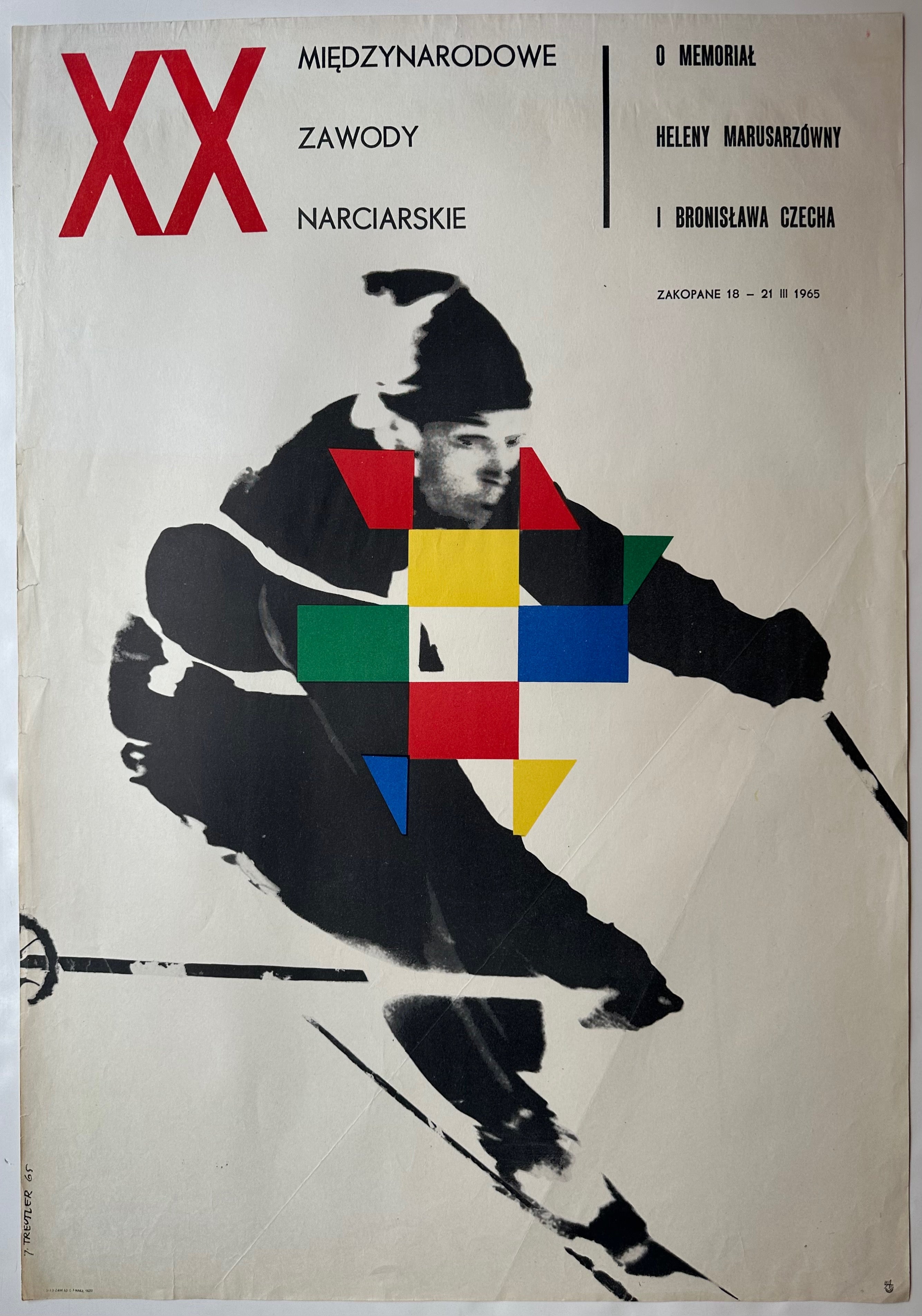 XX Międzynarodowe Zawody Narciarskie Poster