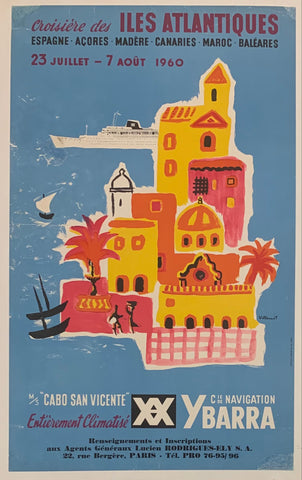 Link to Croisiere des Iles Atlantiques "Cabo San Vicente" Entierement Climatise ✓France, 1960 Product
