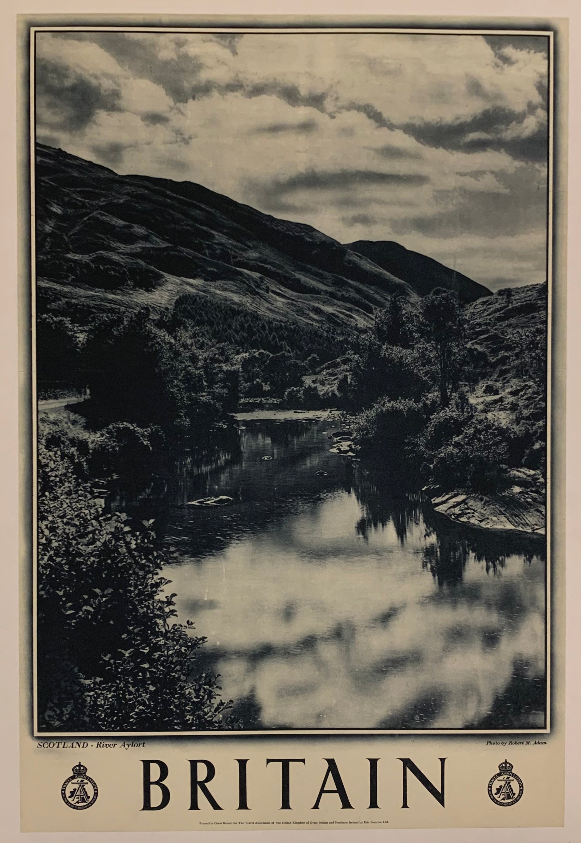 Britain: "Scotland - River Aylort"✓