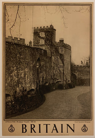 Link to Britain: England - Walmer Castle, Deal ✓Great Britain, C. 1950 Product