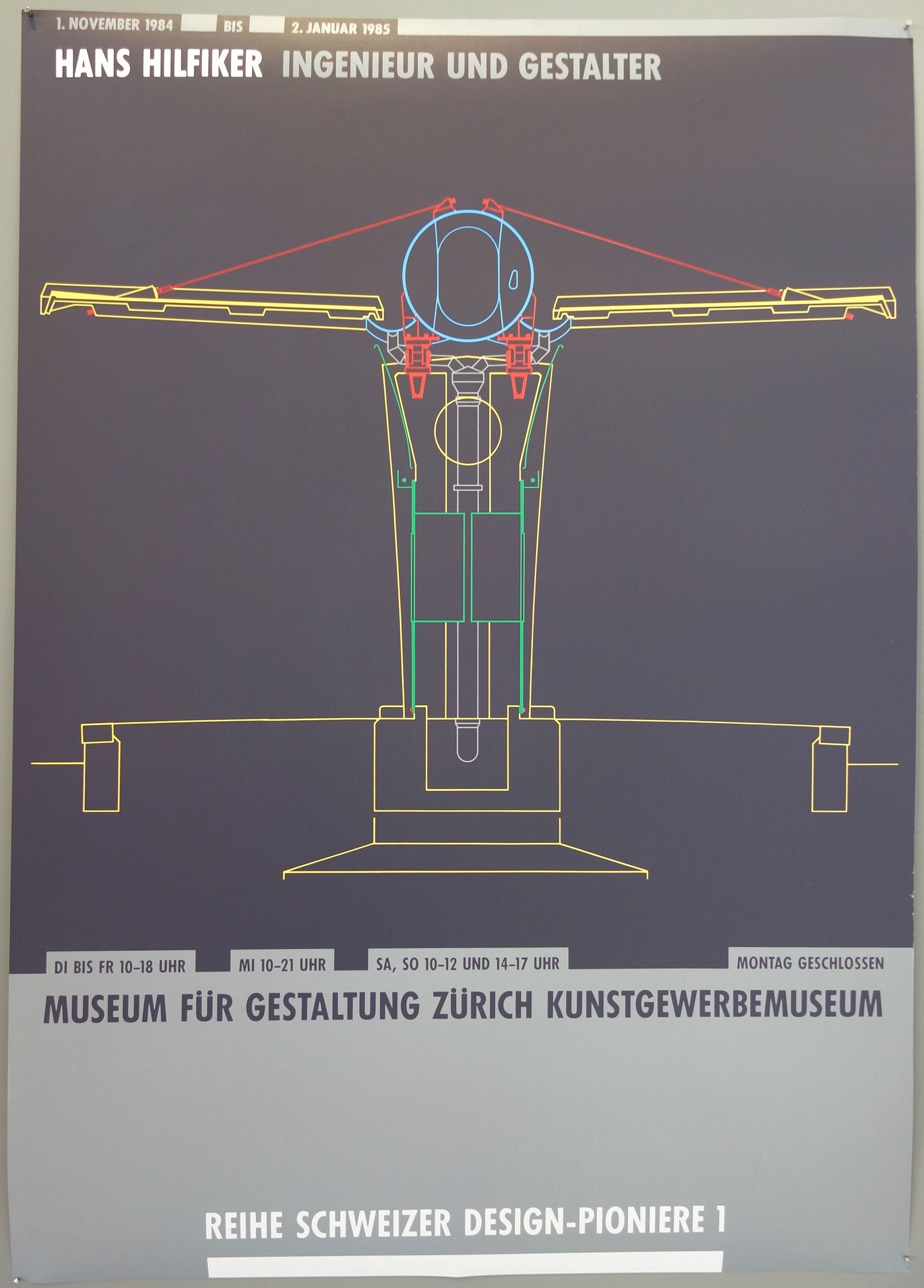 Museum Für Gestaltung Zürich Kunstgewerbemuseum Riehe Schweizer Design-Pioniere 1