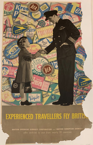 Link to  Experienced Travellers Fly British ✓Britain, C. 1955  Product