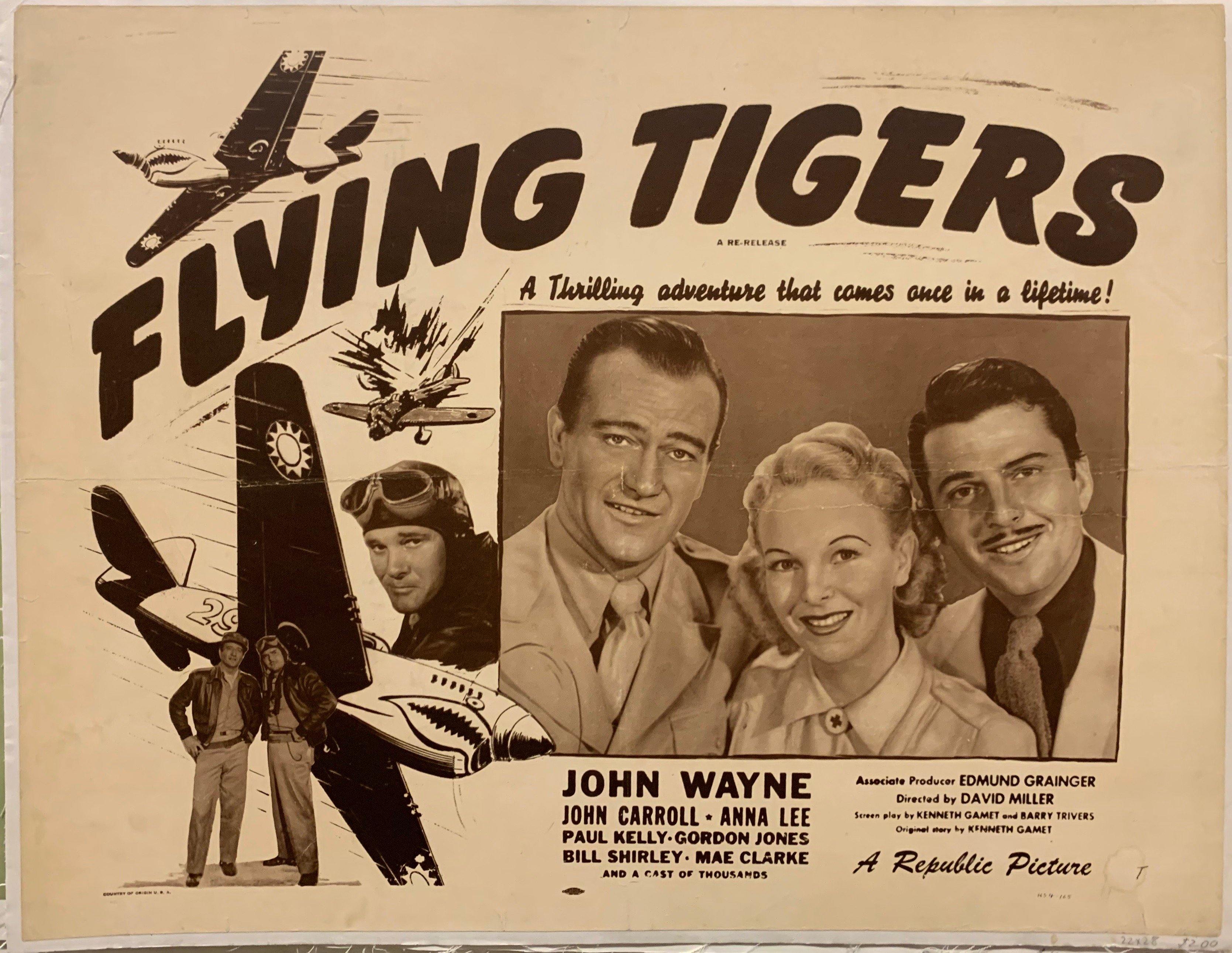 Flying Tigers Film Poster - Poster Museum