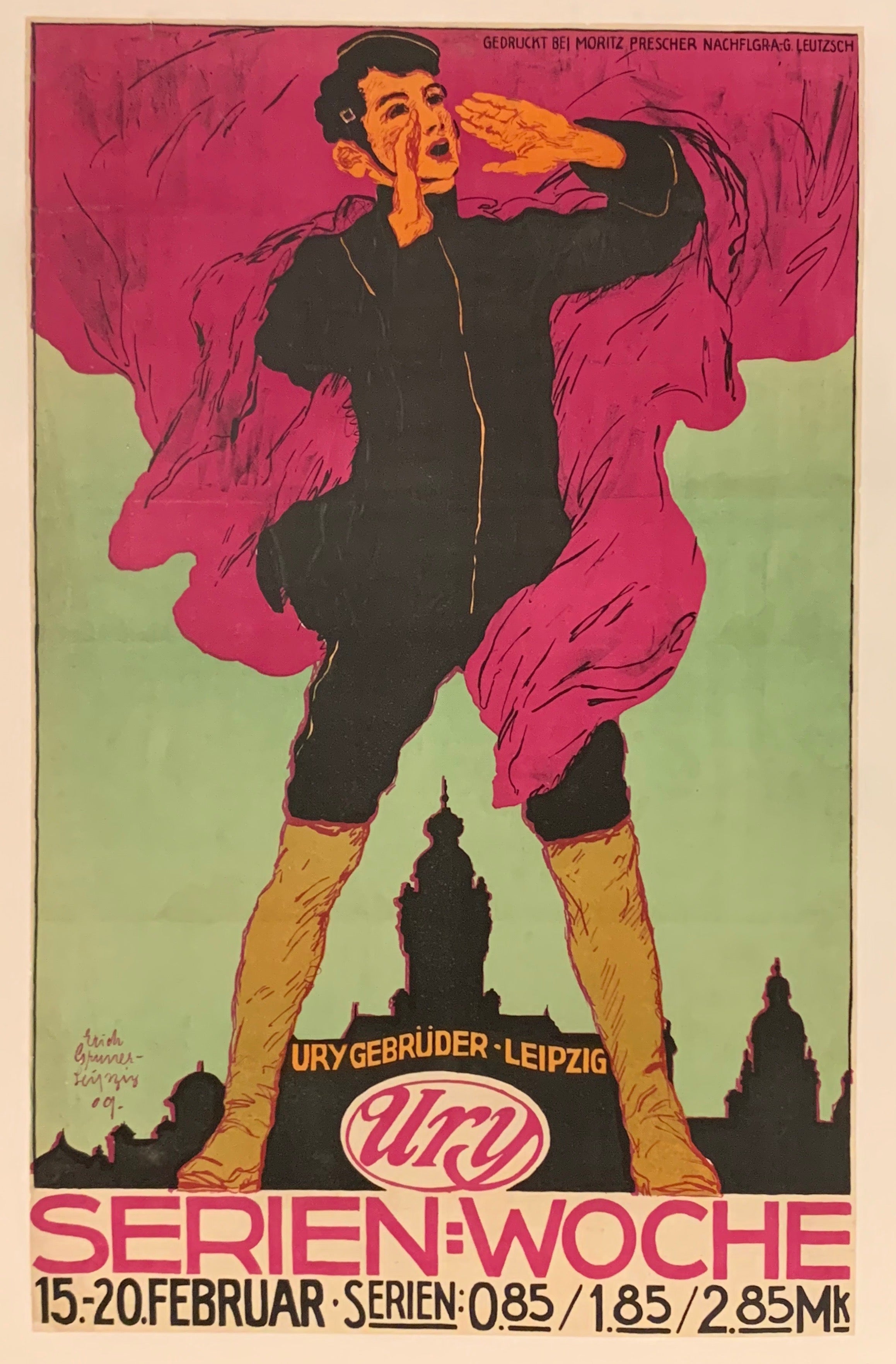 Ury Gebruder Leipzig Poster ✓