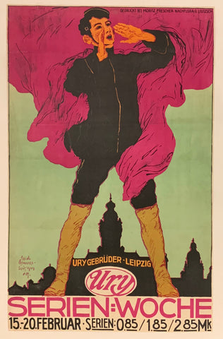 Link to  Ury Gebruder Leipzig Poster ✓Germany, c. 1910  Product