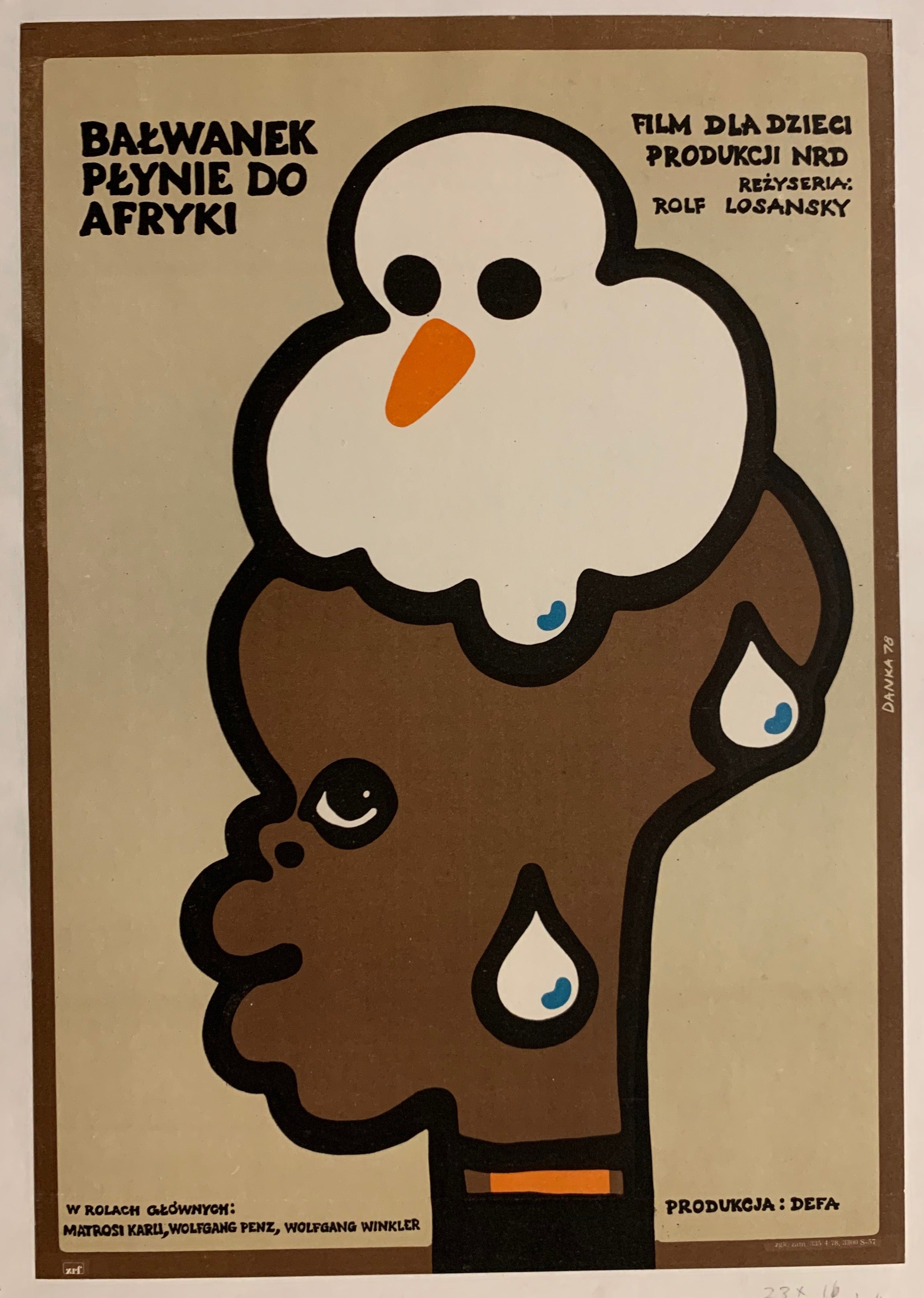 Balwanek Plynie do Afryki