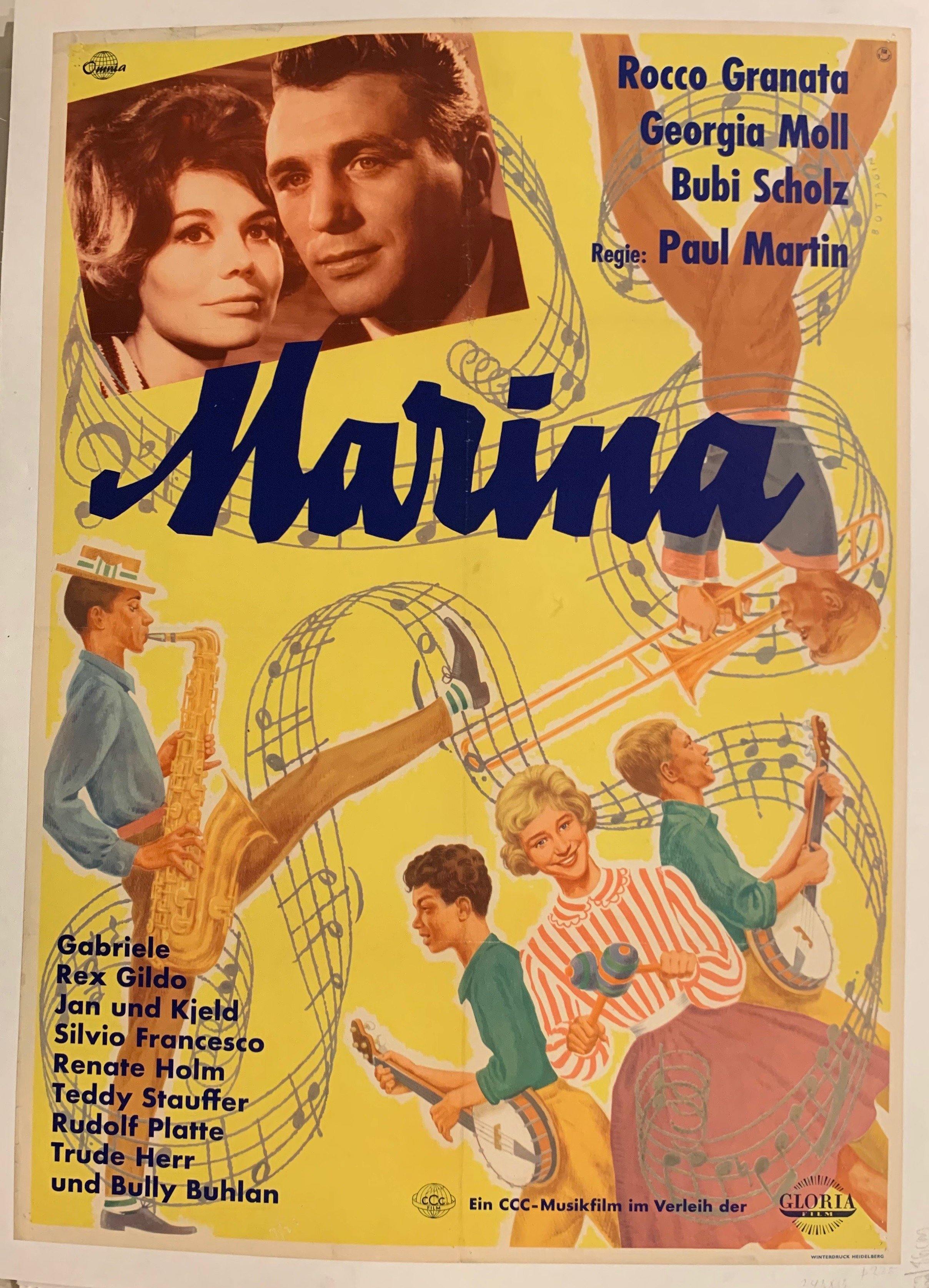 Marina Film Poster - Poster Museum