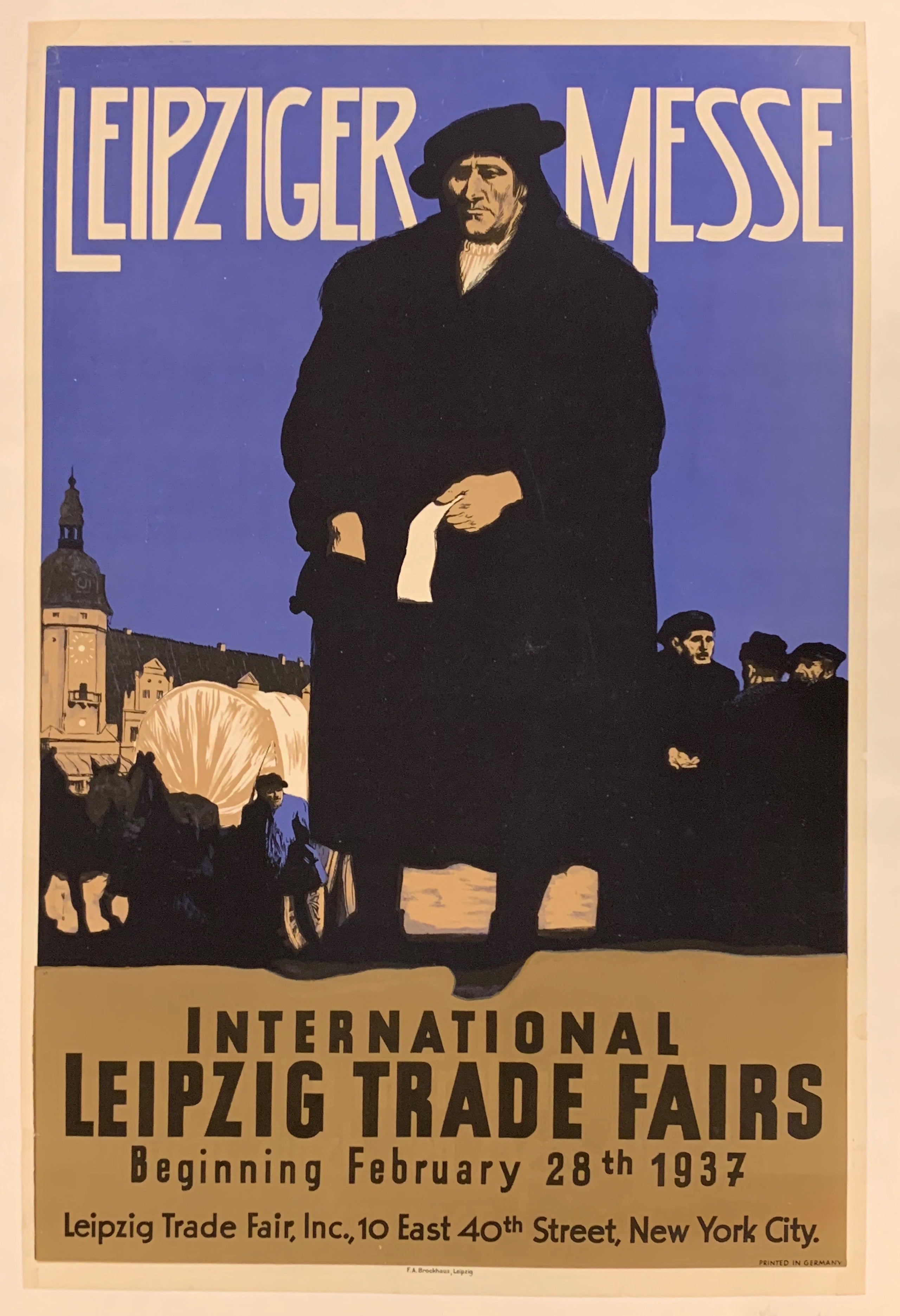 Leipzig Trade Fairs Poster ✓