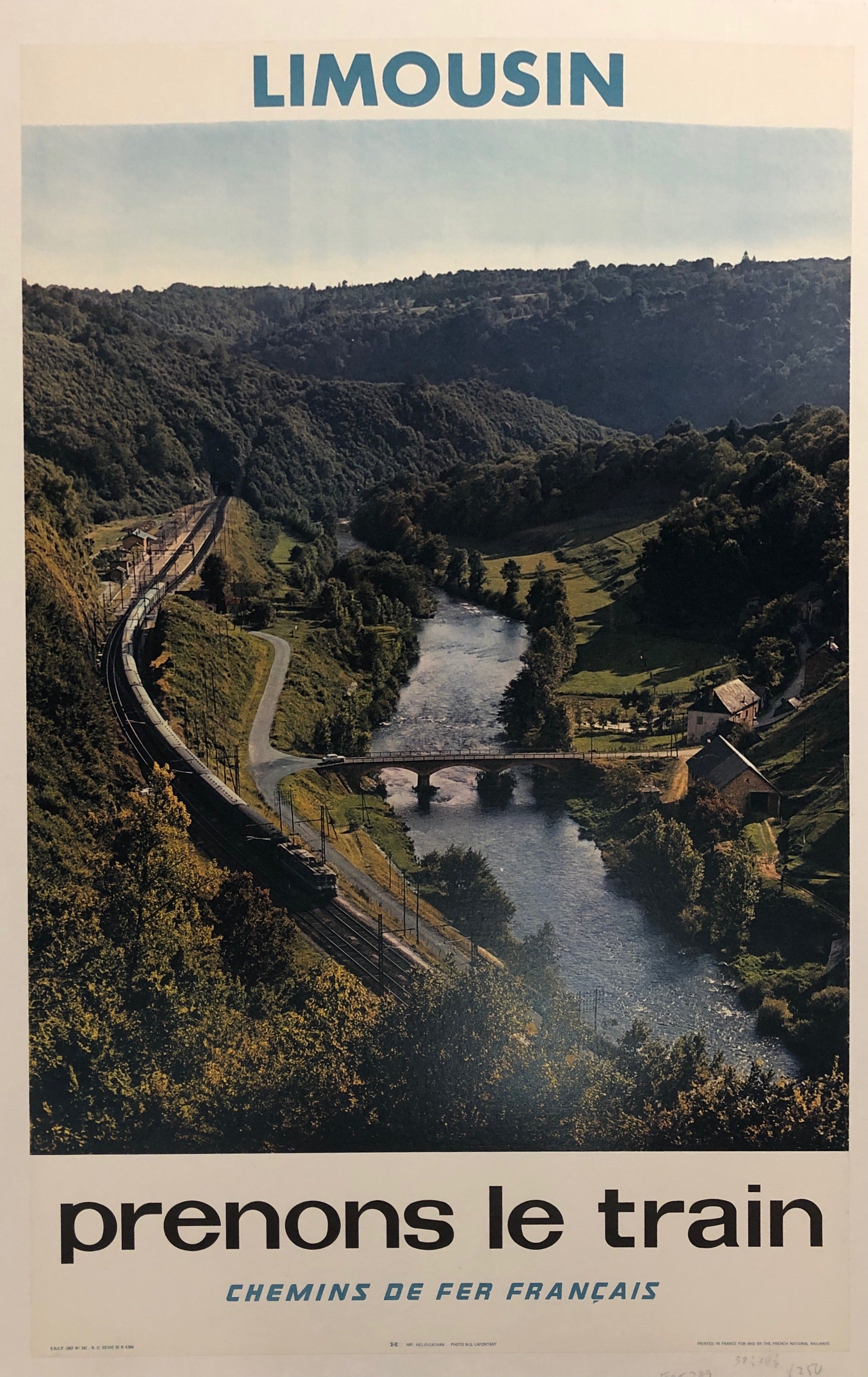 Limousin Travel Poster ✓