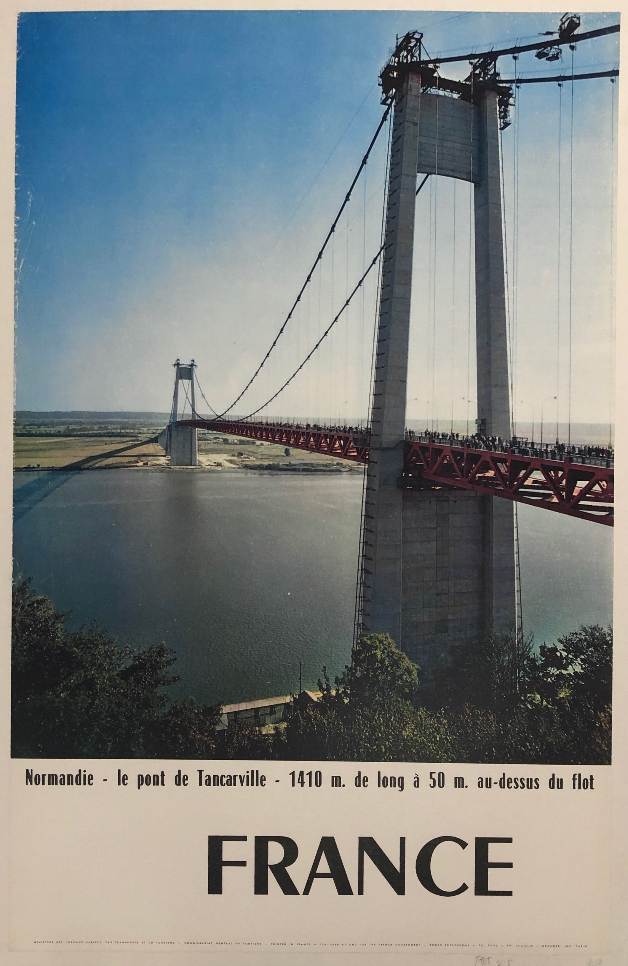 Le Pont de Tancarville Poster ✓ – Poster Museum
