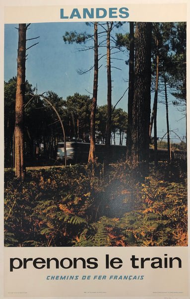 Landes, Prenons le Train Poster ✓ – Poster Museum