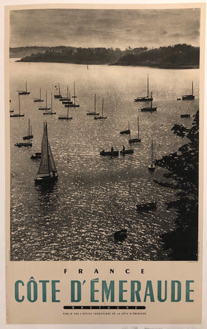 Link to  France Cote D'Emeraude Travel Poster ✓France  Product