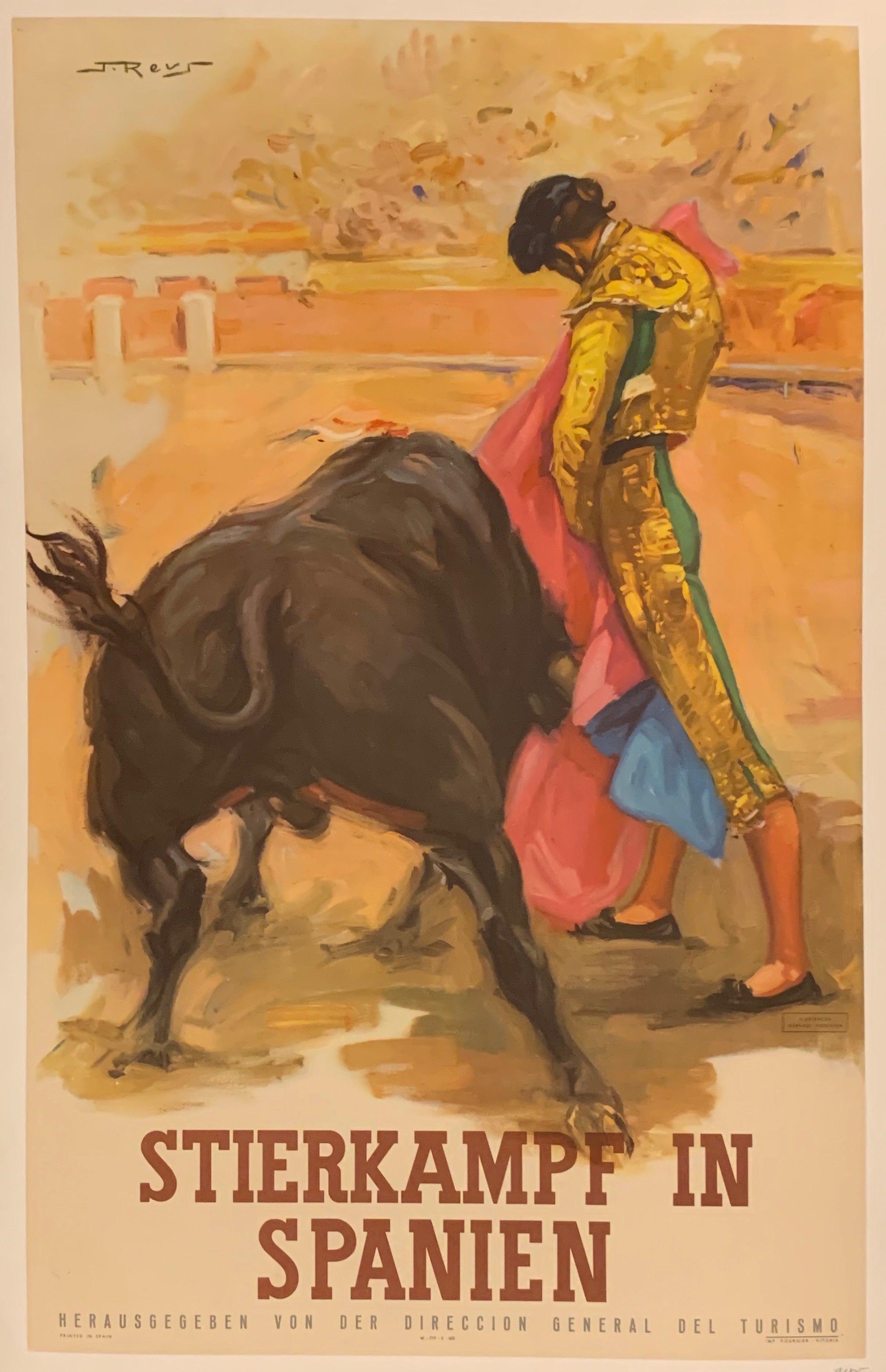 Stierkampf In Spanien Poster ✓