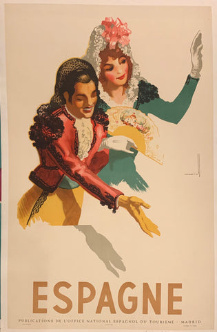 Link to  Espagne Travel Poster ✓Spain, c. 1950  Product