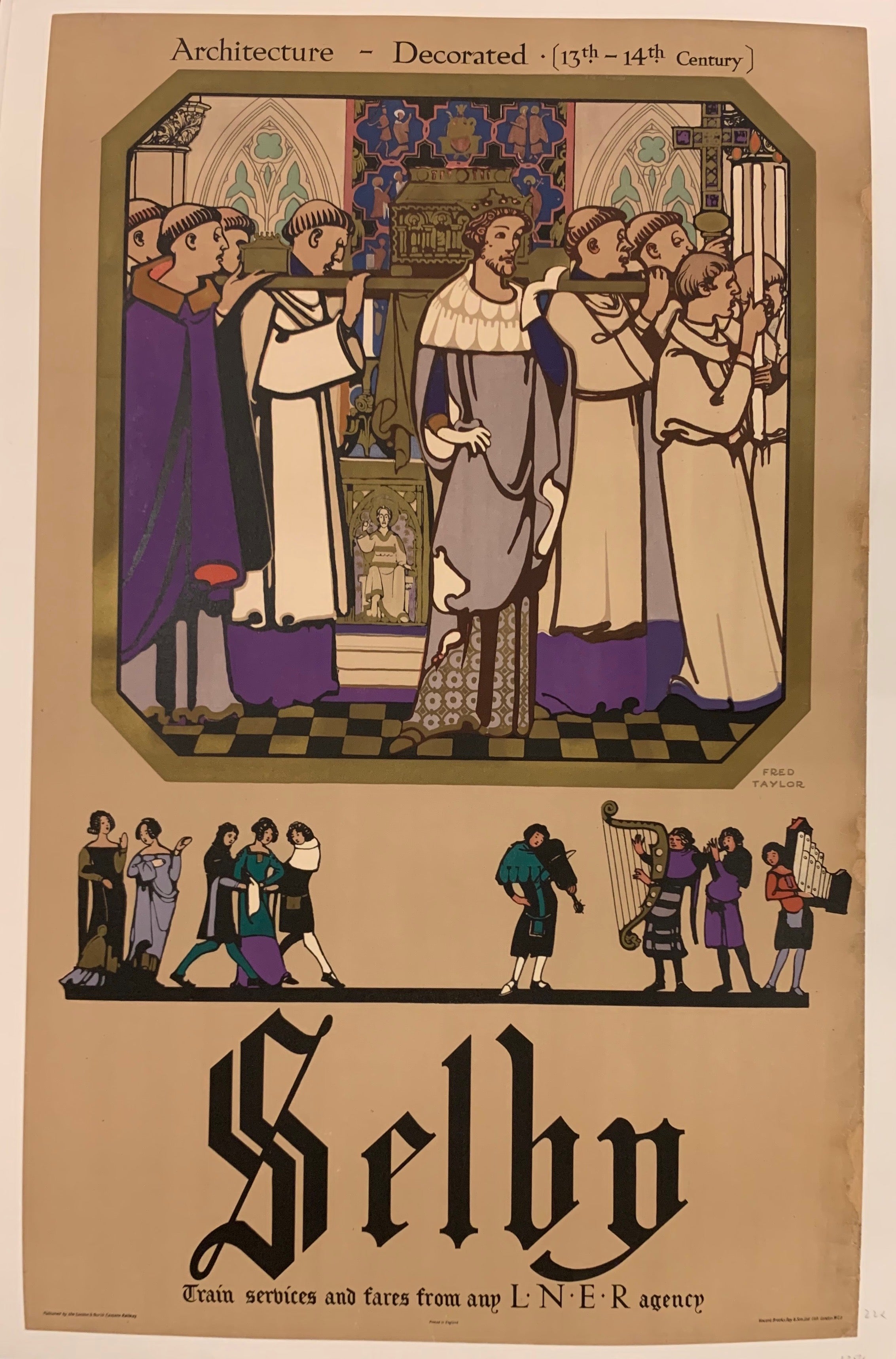 Selby Travel Poster