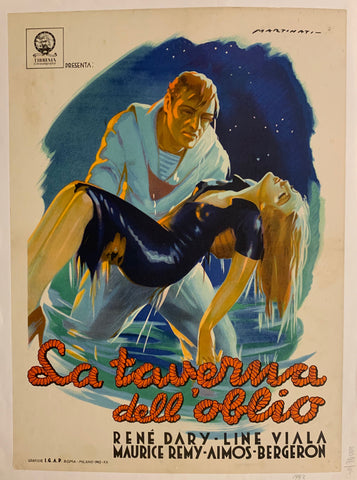 Link to La Taverna Dell'Oblio (The Tavern of Oblivion) Film PosterItaly, 1942 Product