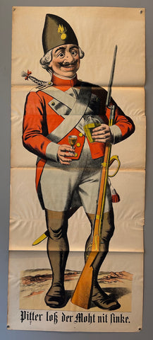 Link to Drinking Soldier Weissenburg Lithograph #14France, c. 1890s Product