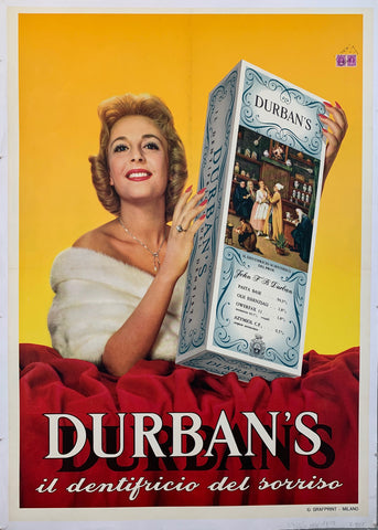 Link to  Durban's PosterItalian Poster, c. 1955  Product