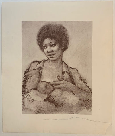 Link to  Mother Breastfeeding her Child SketchUSA, C. 1965  Product