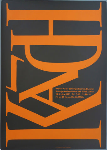 Link to Walter Kach - Schriftgrafiker und Lehrer 1901-Switzerland, 1973 Product