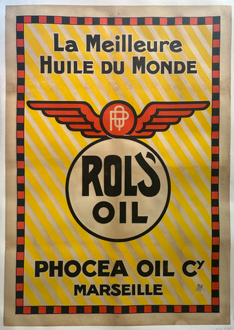 Link to  Rols Oil Phocea Oil Company PosterFrance, c. 1930  Product