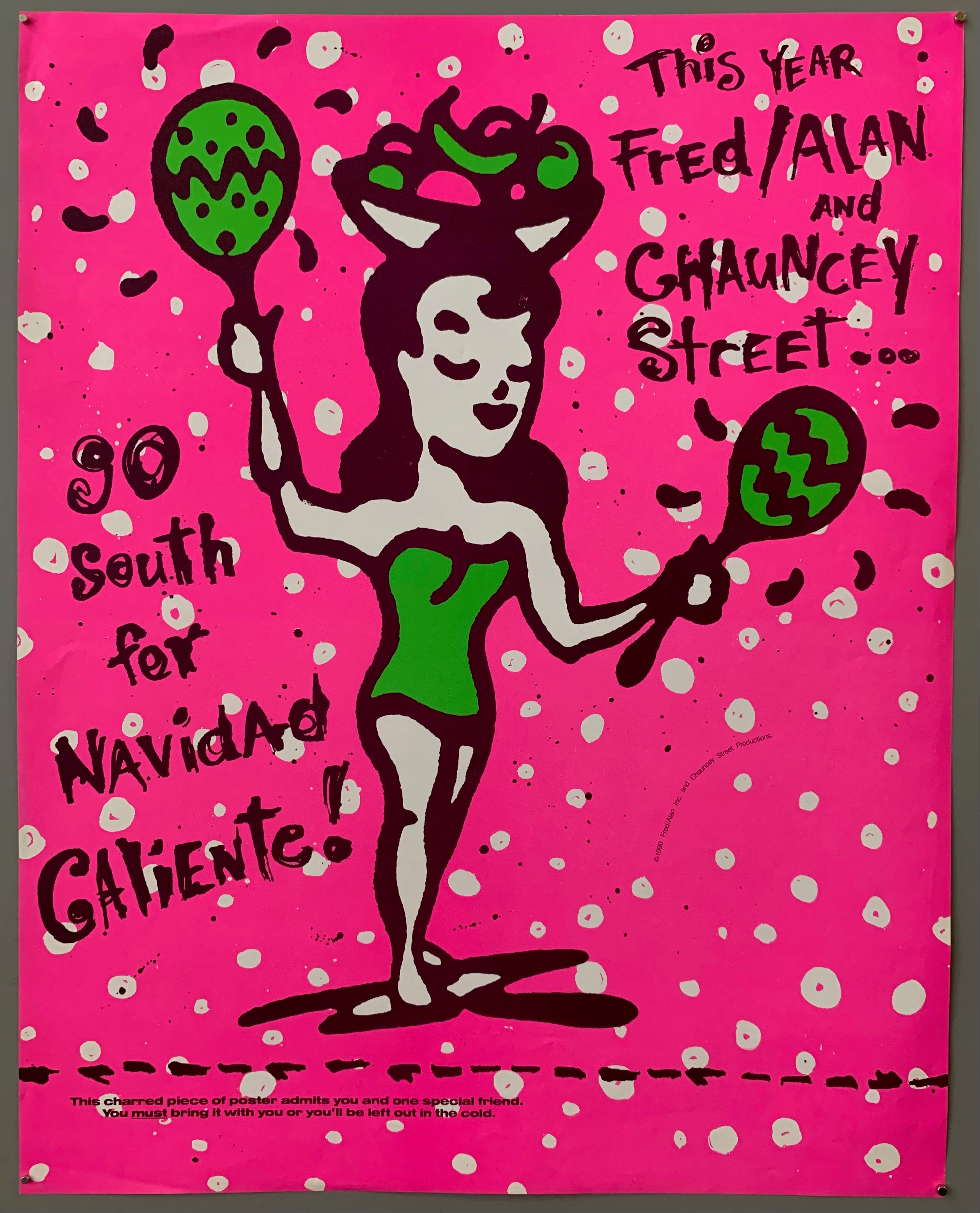 Navidad Caliente Dance Poster