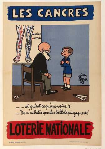 Link to  Loterie Nationale Les Cancres PosterFrance, c. 1959  Product