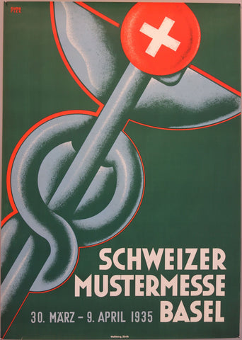 Link to Schweizer Mustermesse Basel 30. Marz - 9. April 1935Switzerland 1935 Product
