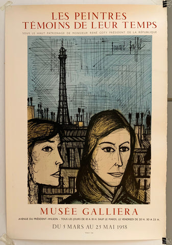 Link to  Les Peintres Témoins de Leur Temps Exhibition PosterFrance, 1958  Product