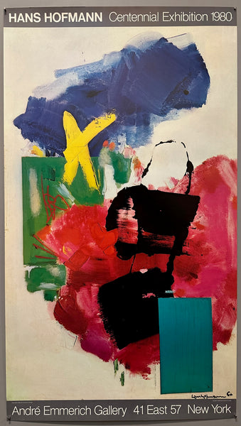 Hans Hofmann Centennial Exhibition 1980 Poster – Poster Museum