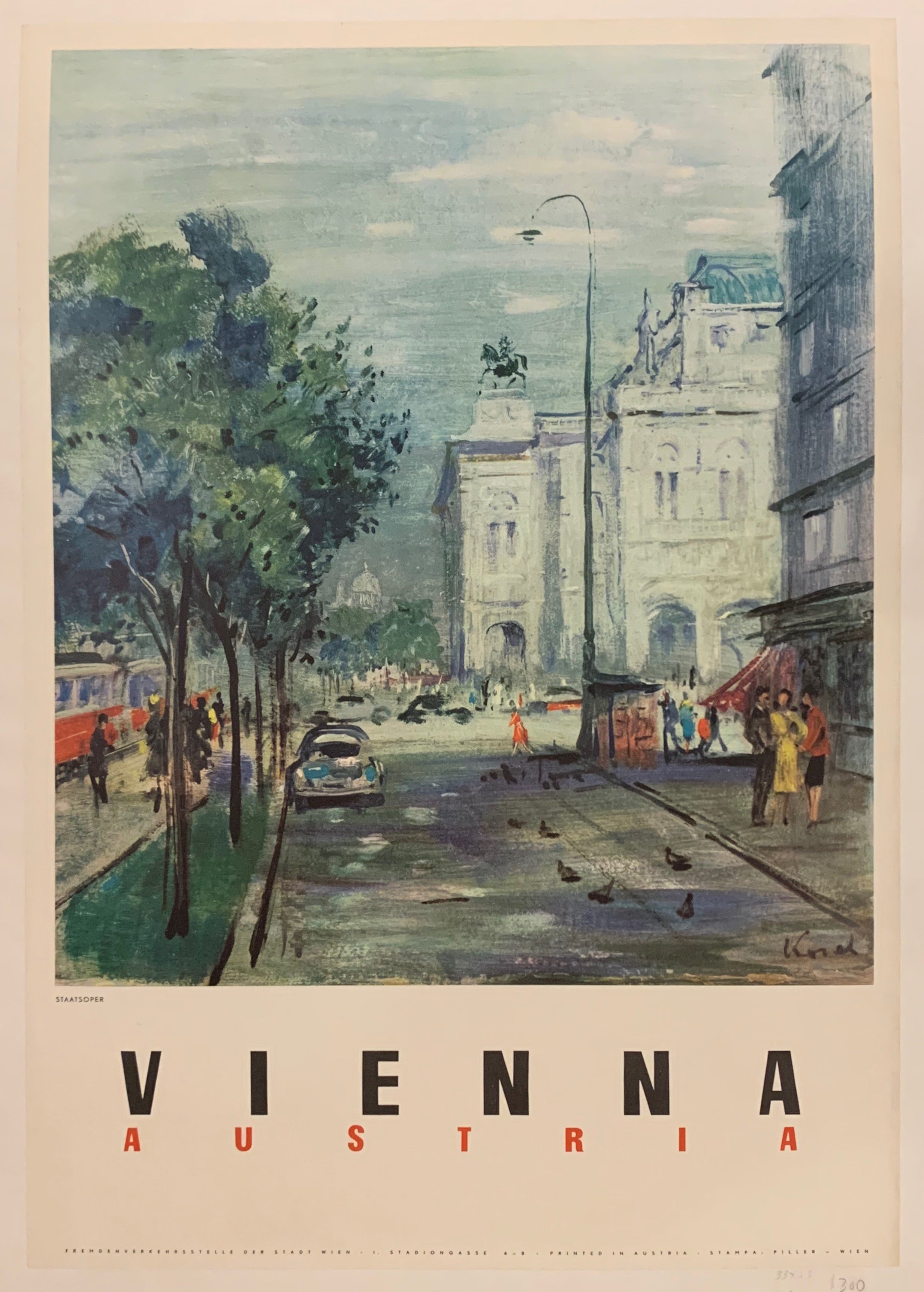 Vienna Travel Poster ✓