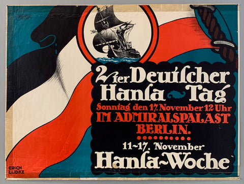 Link to  2ter Deutscher Hanfa-Tag PosterGermany, c.1925  Product