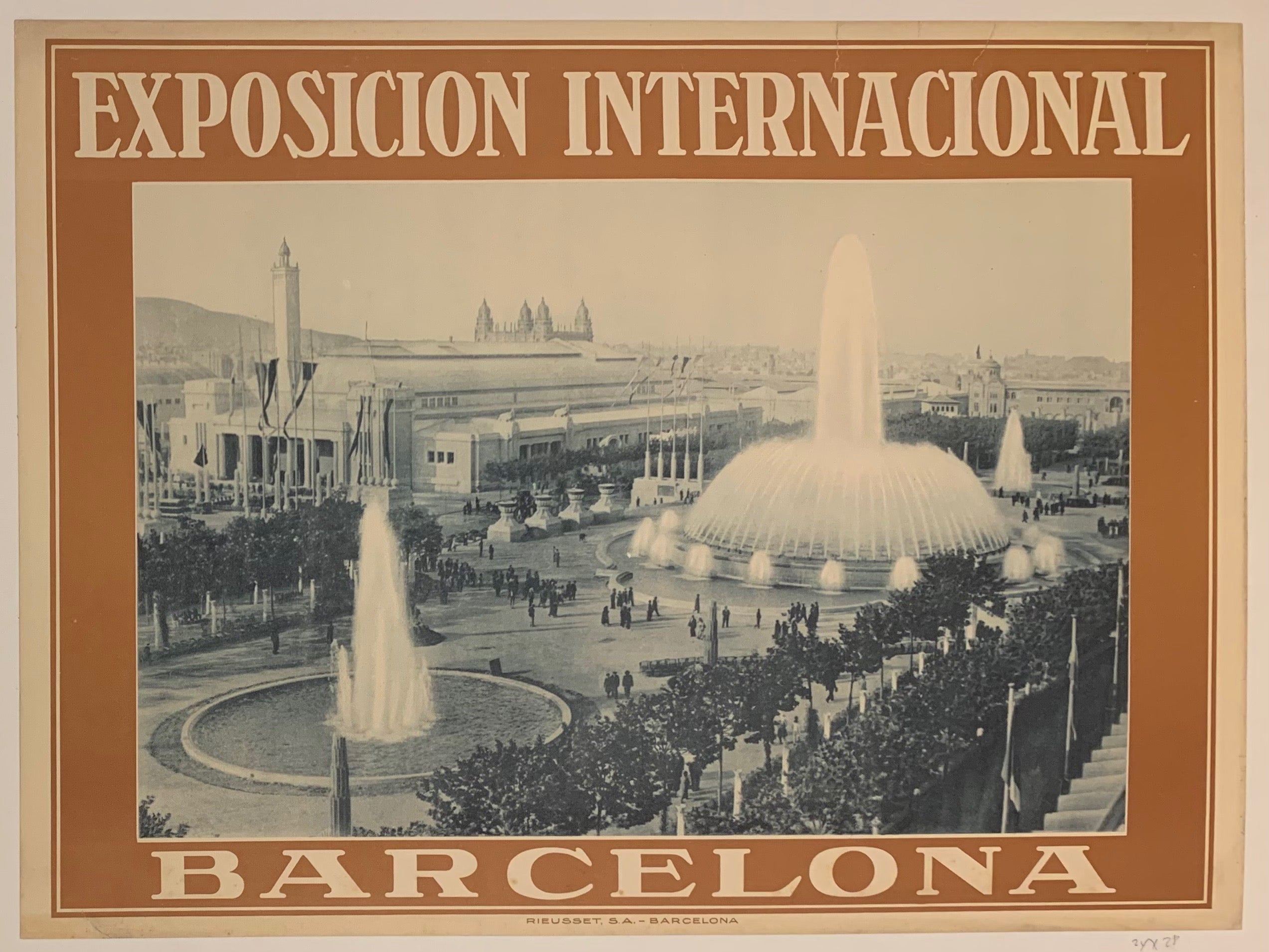 Exposicion Internacional Barcelona ✓