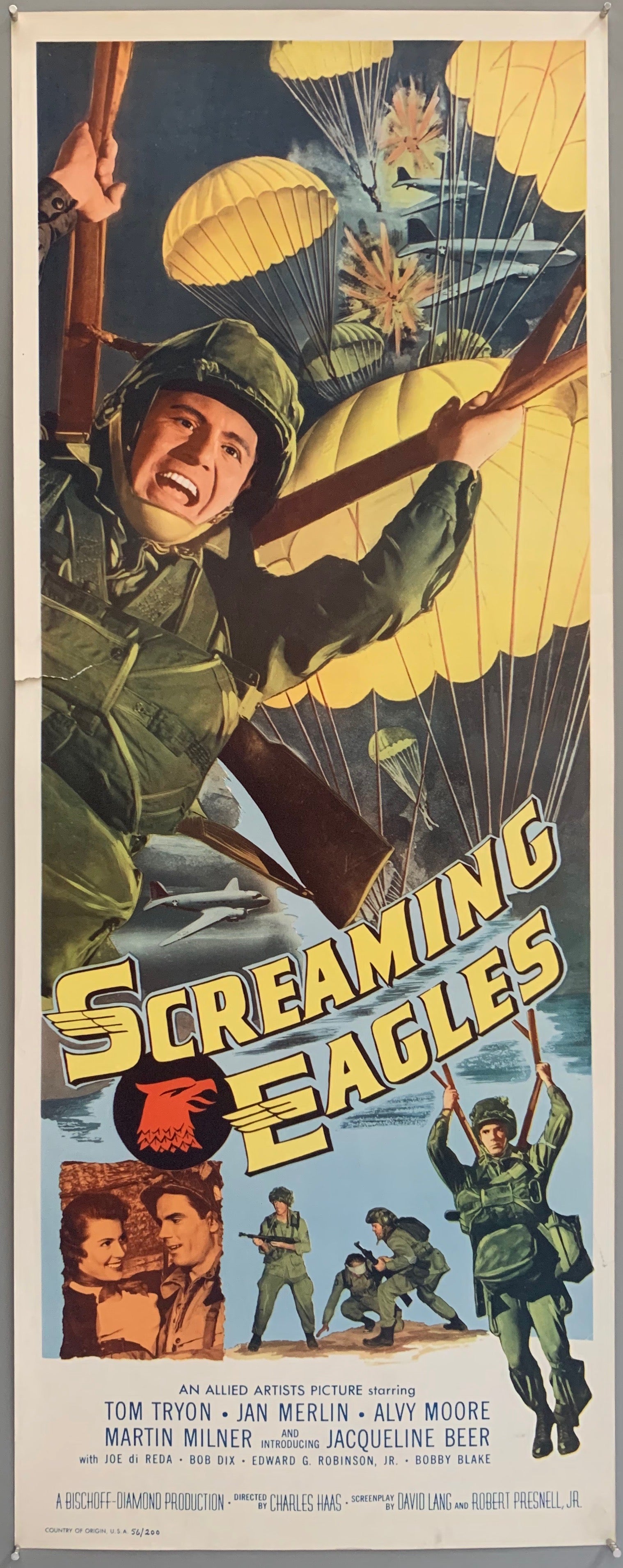 WW II - Usa Photo Art -- . 101st Airborne Paratroopers