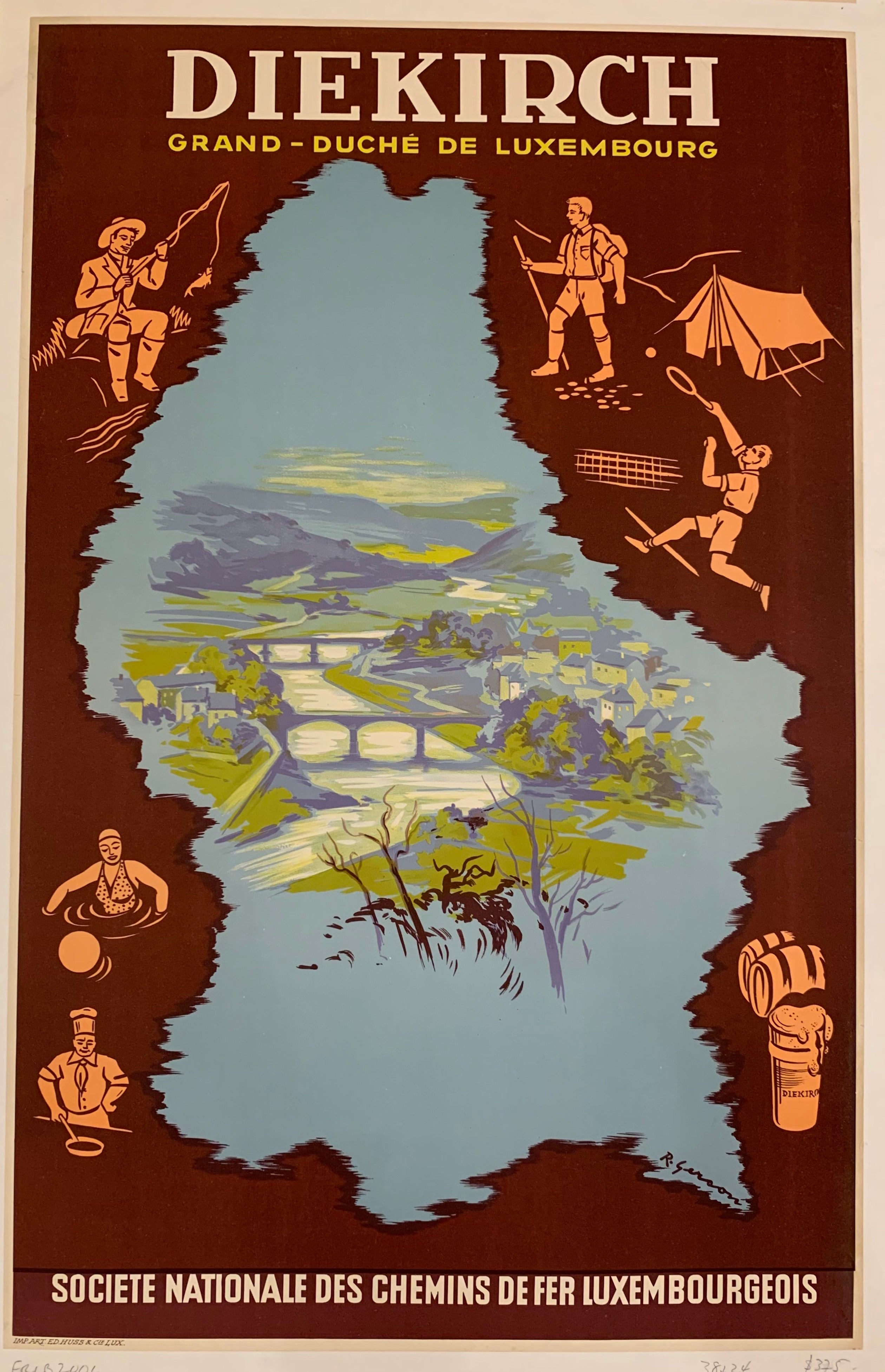 Diekirch Travel Poster ✓