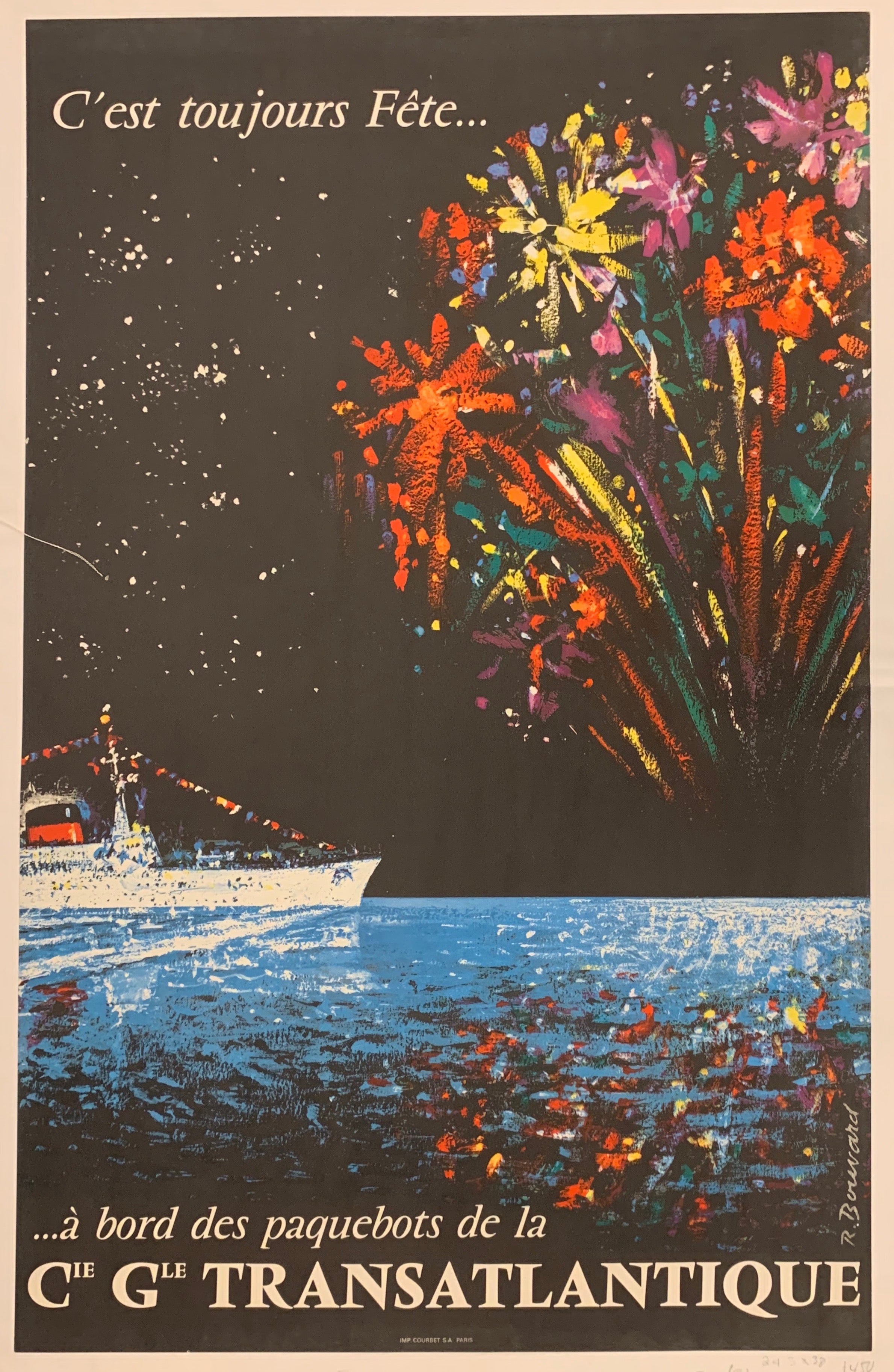 C'est Toujours Fête Travel Poster ✓